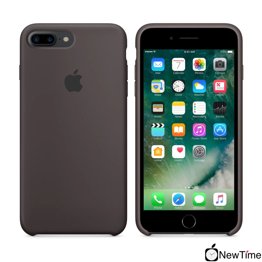 Чохол Apple iPhone 7/8 Plus Silicone Case - Cocoa (MMT12)