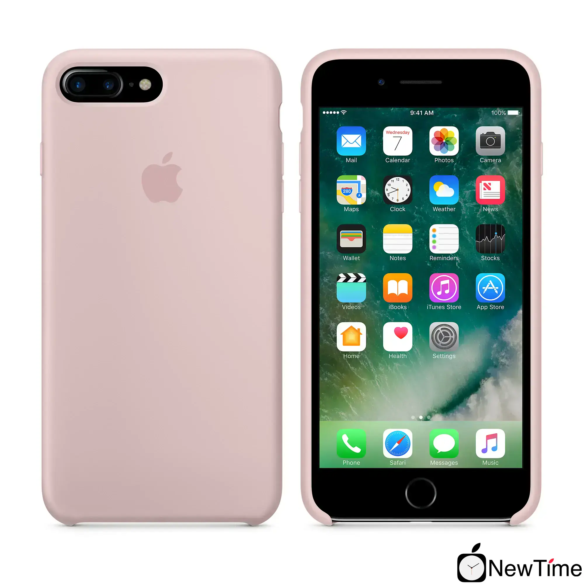Чохол Apple iPhone 7/8 Plus Silicone Case - Pink Sand (MMT02, MQH22)