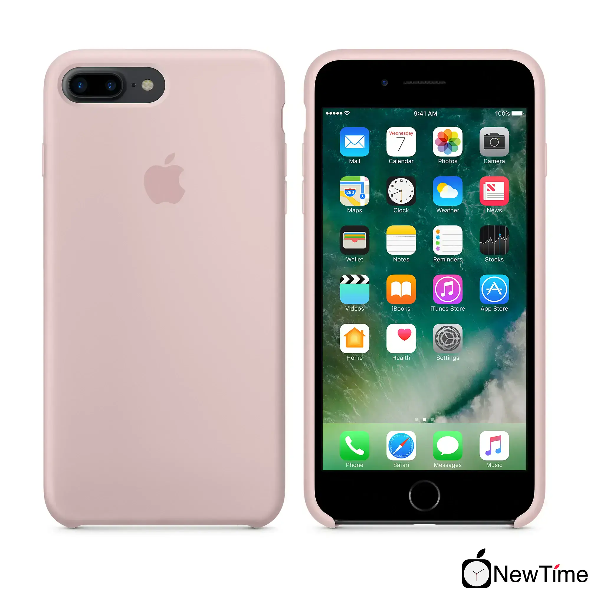 Чохол Apple iPhone 7/8 Plus Silicone Case - Pink Sand (MMT02, MQH22)