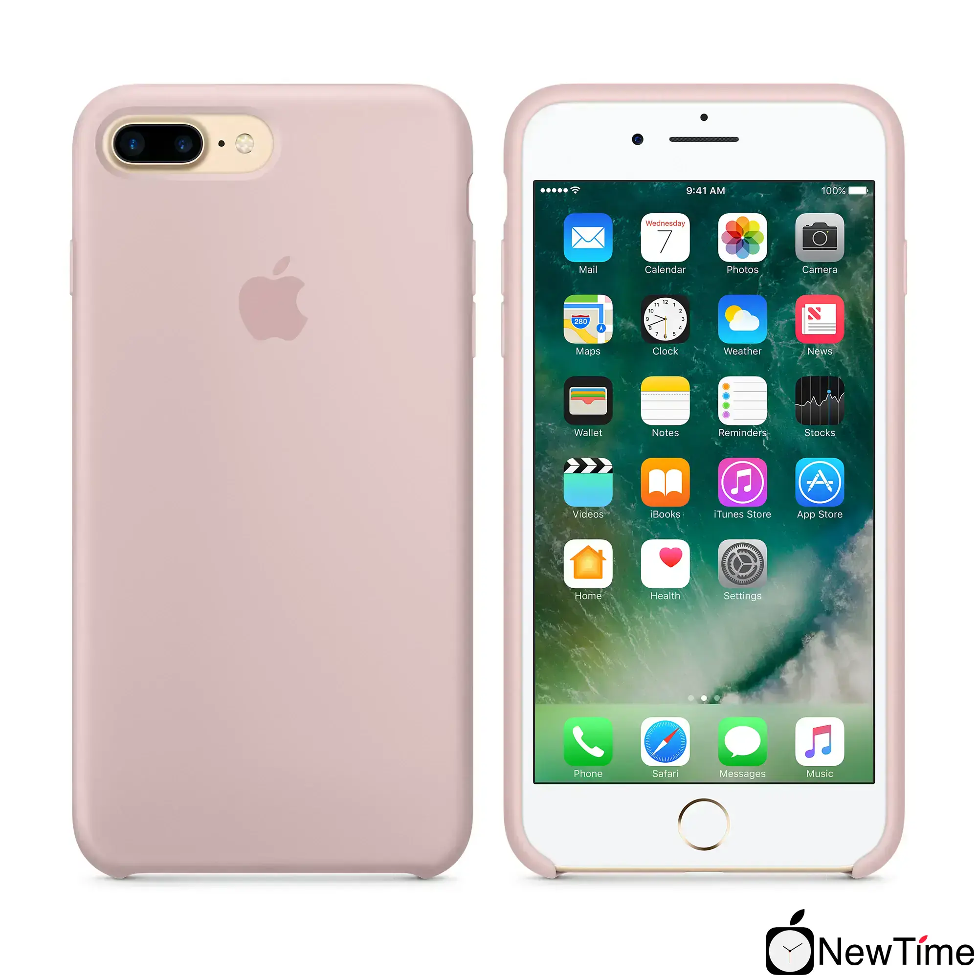 Чохол Apple iPhone 7/8 Plus Silicone Case - Pink Sand (MMT02, MQH22)