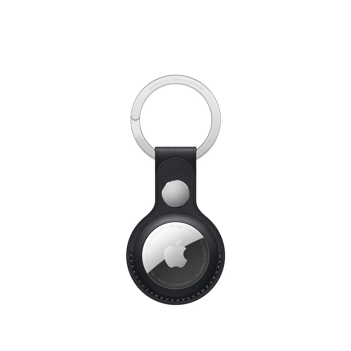 Apple AirTag Leather Key Ring Midnight Lux Copy (MMF93)