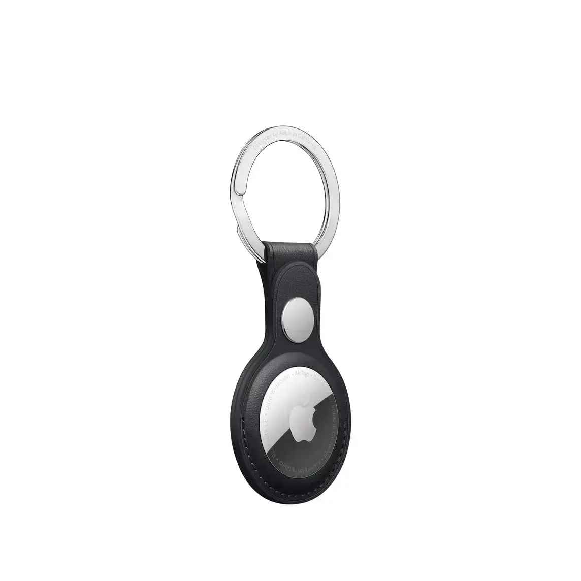 Apple AirTag Leather Key Ring Midnight Lux Copy (MMF93)