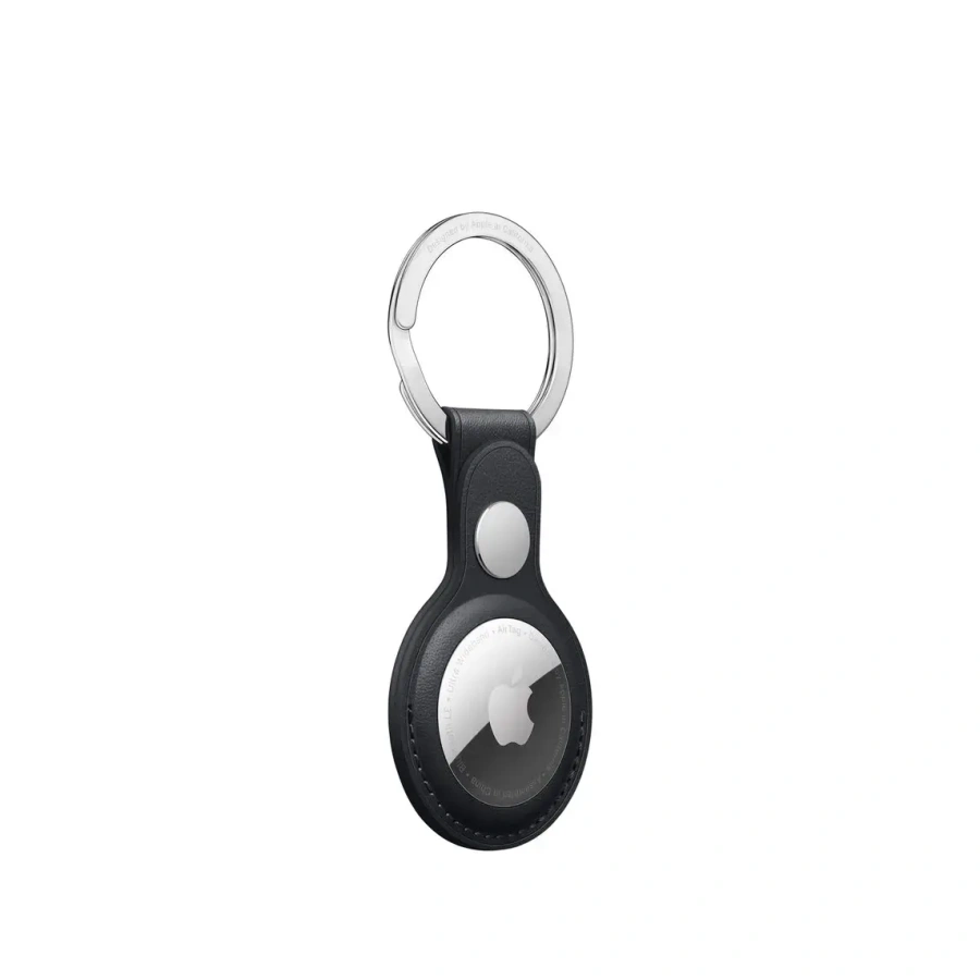 Apple AirTag Leather Key Ring Midnight Lux Copy (MMF93)