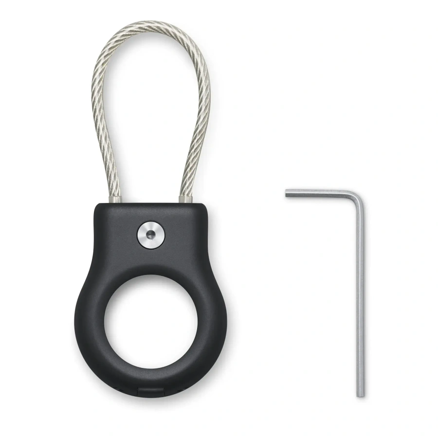 Belkin Secure Holder with Wire Cable for AirTag - Black (HPTY2)