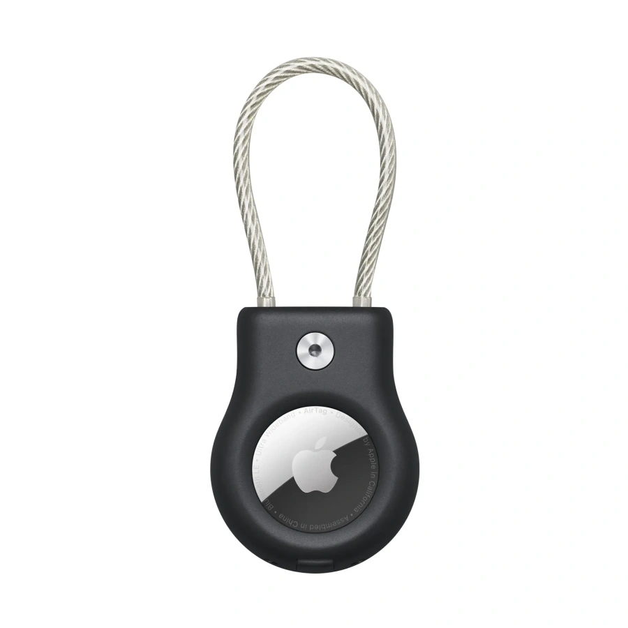 Belkin Secure Holder with Wire Cable for AirTag - Black (HPTY2)