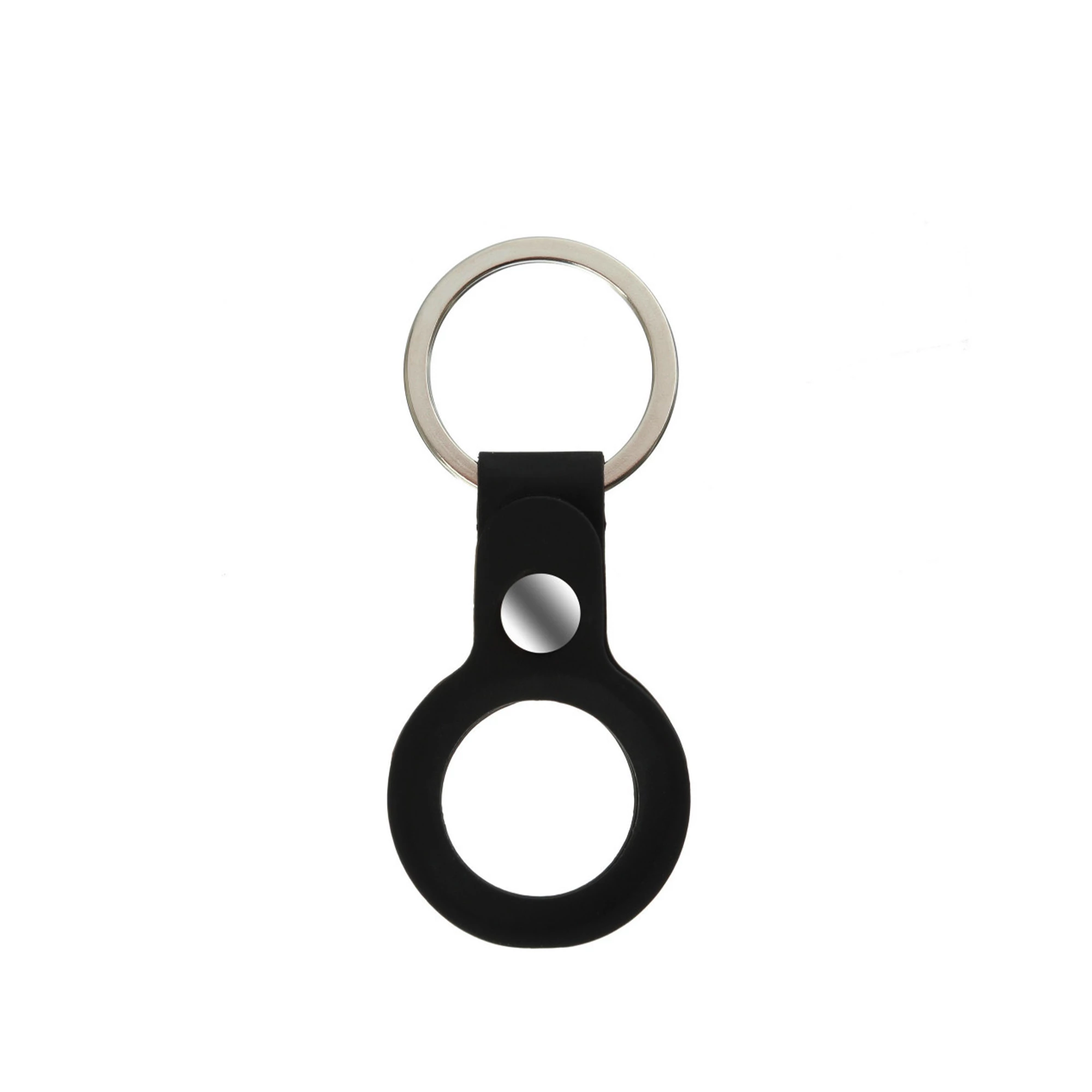 AirTag Silicone Key Ring Lux Copy Black