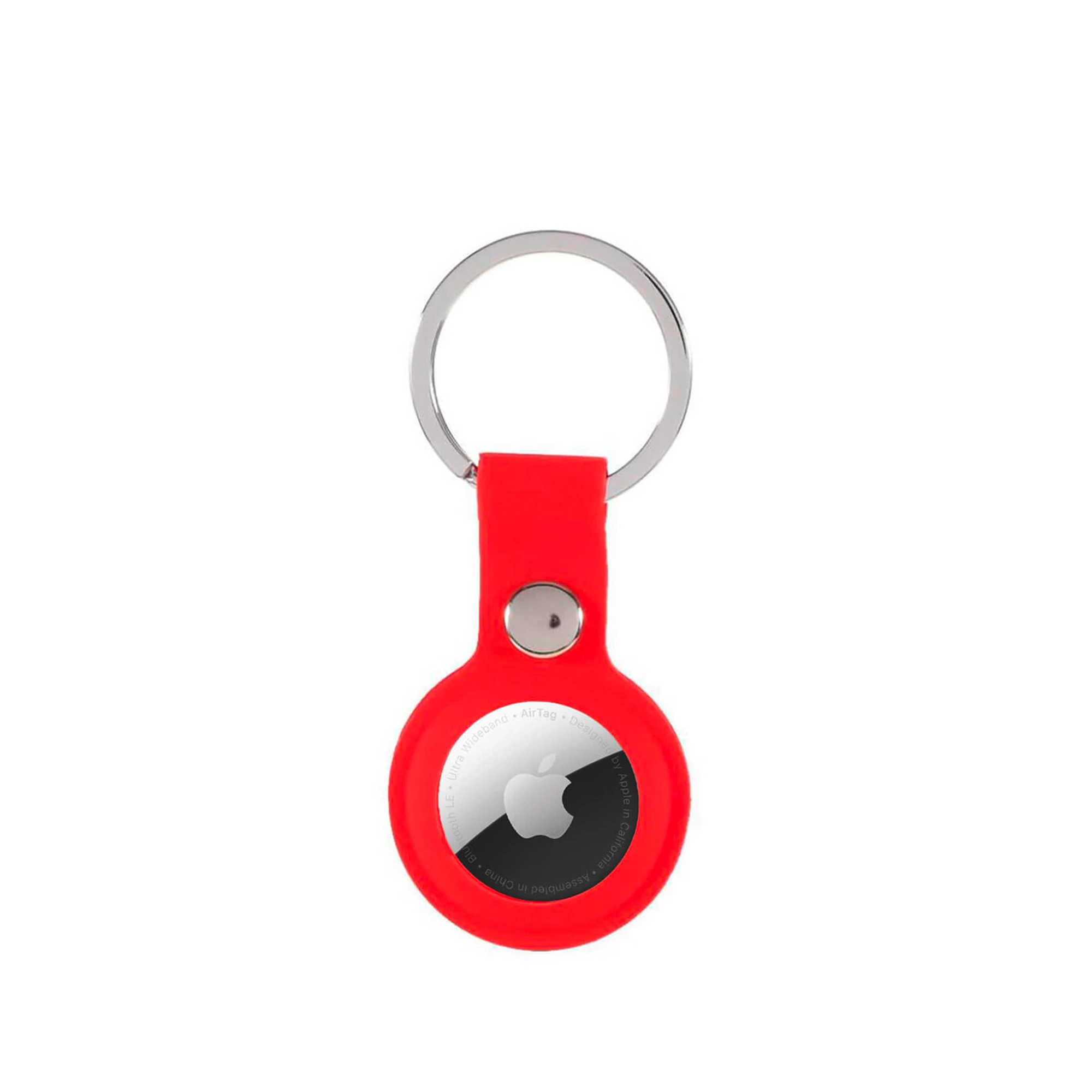 AirTag Silicone Key Ring Lux Copy (PRODUCT) RED