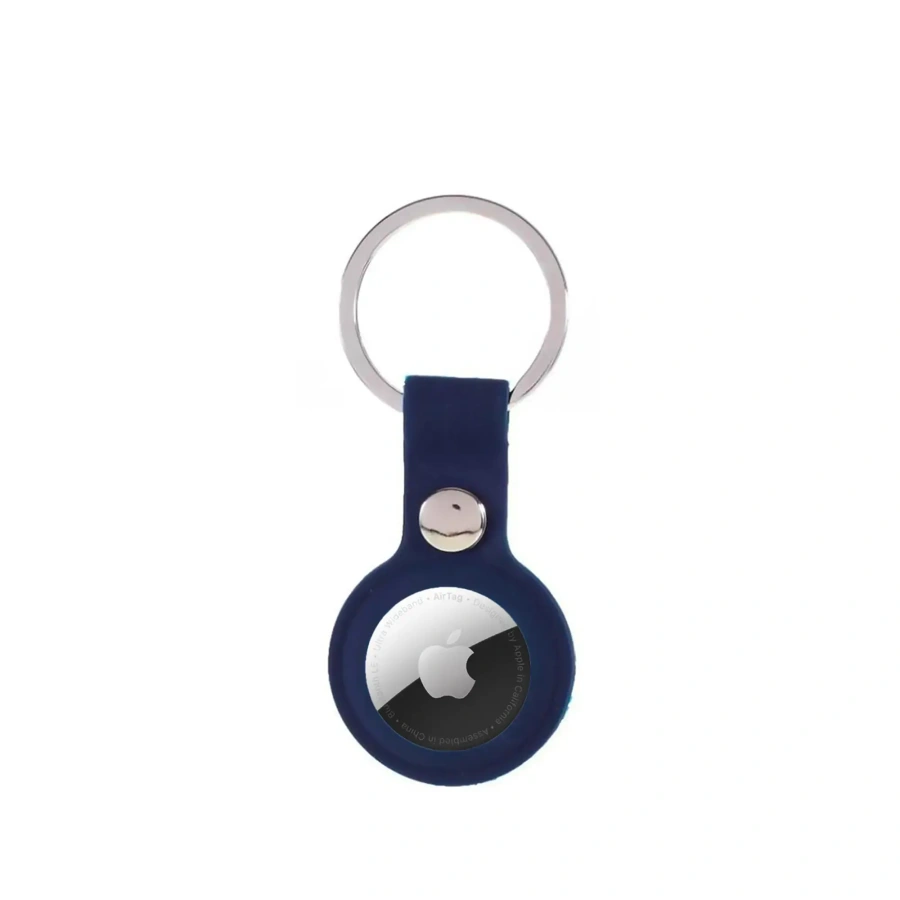 AirTag Silicone Key Ring Lux Copy Blue