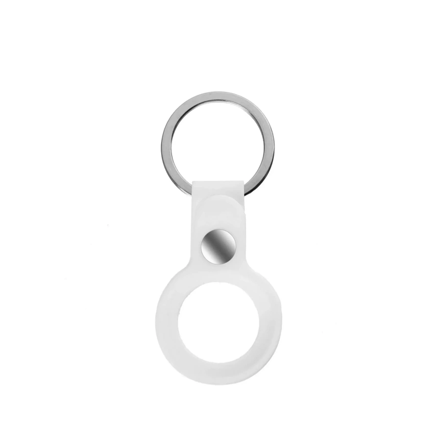 AirTag Silicone Key Ring Lux Copy White