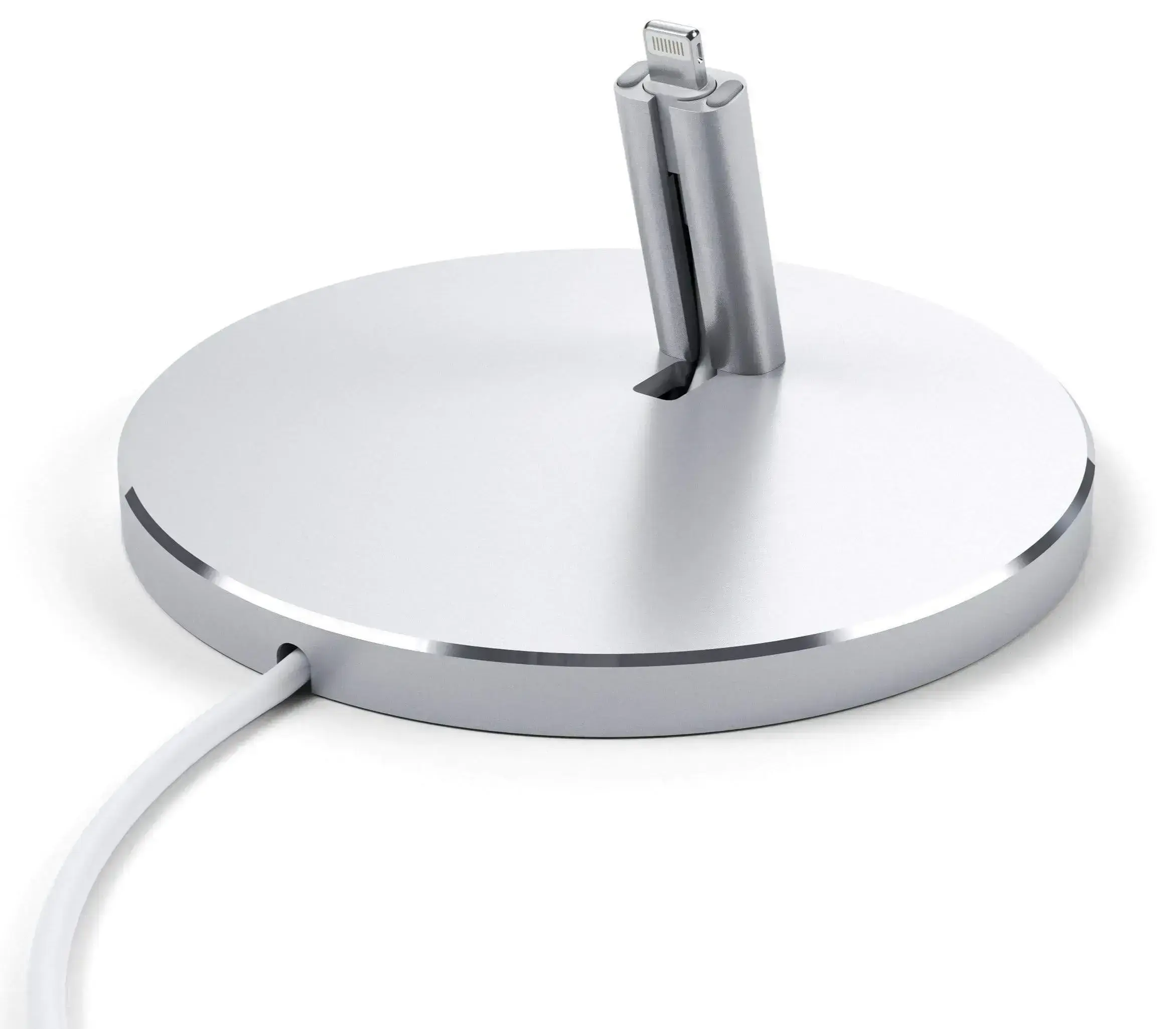 Док-станция Satechi Aluminum Desktop Charging Stand Silver for iPhone (ST-AIPDS)