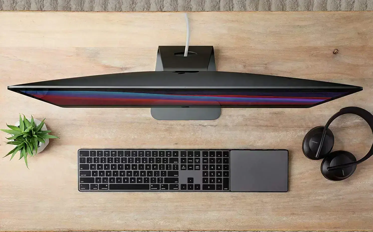 Twelve South MagicBridge Extended for Apple Magic Trackpad 2 + Magic Keyboard with Numeric Keypad - Black