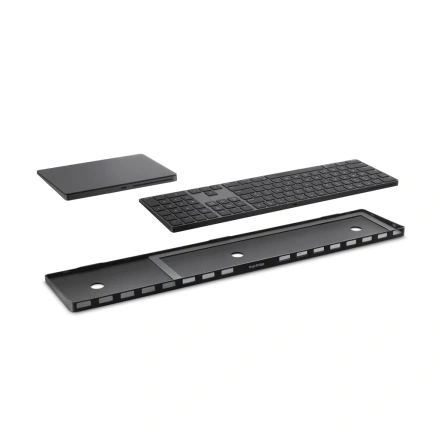 Twelve South MagicBridge Extended for Apple Magic Trackpad 2 + Magic Keyboard with Numeric Keypad - Black