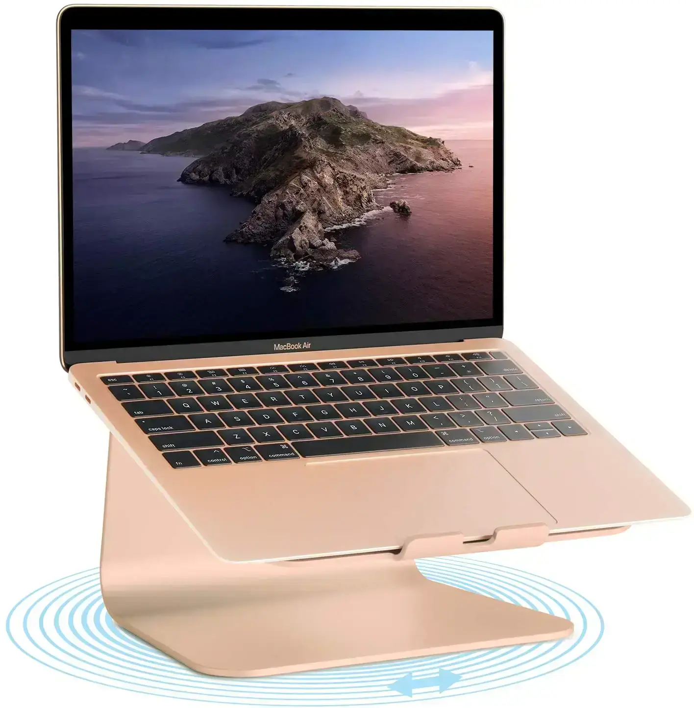 Підставка для ноутбука Rain Design mStand 360 Gold