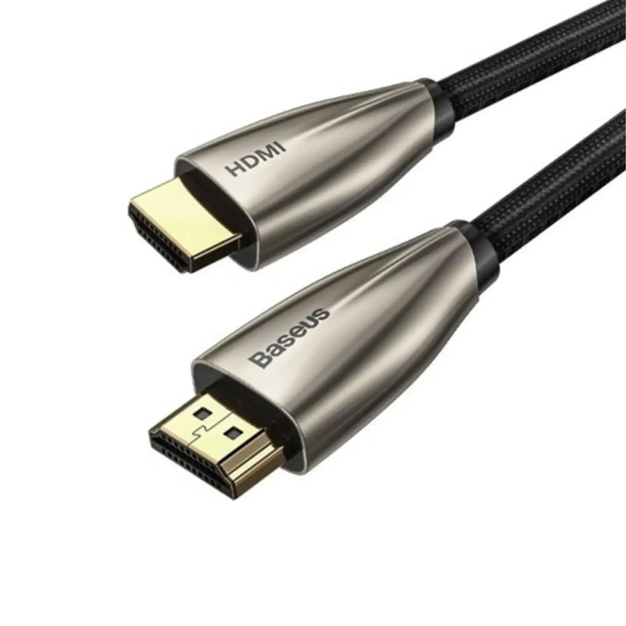 Кабель Baseus Horizontal 4KHDMI Male To 4KHDMI Male Adapter Cable 2m - Black (CADSP-B01)