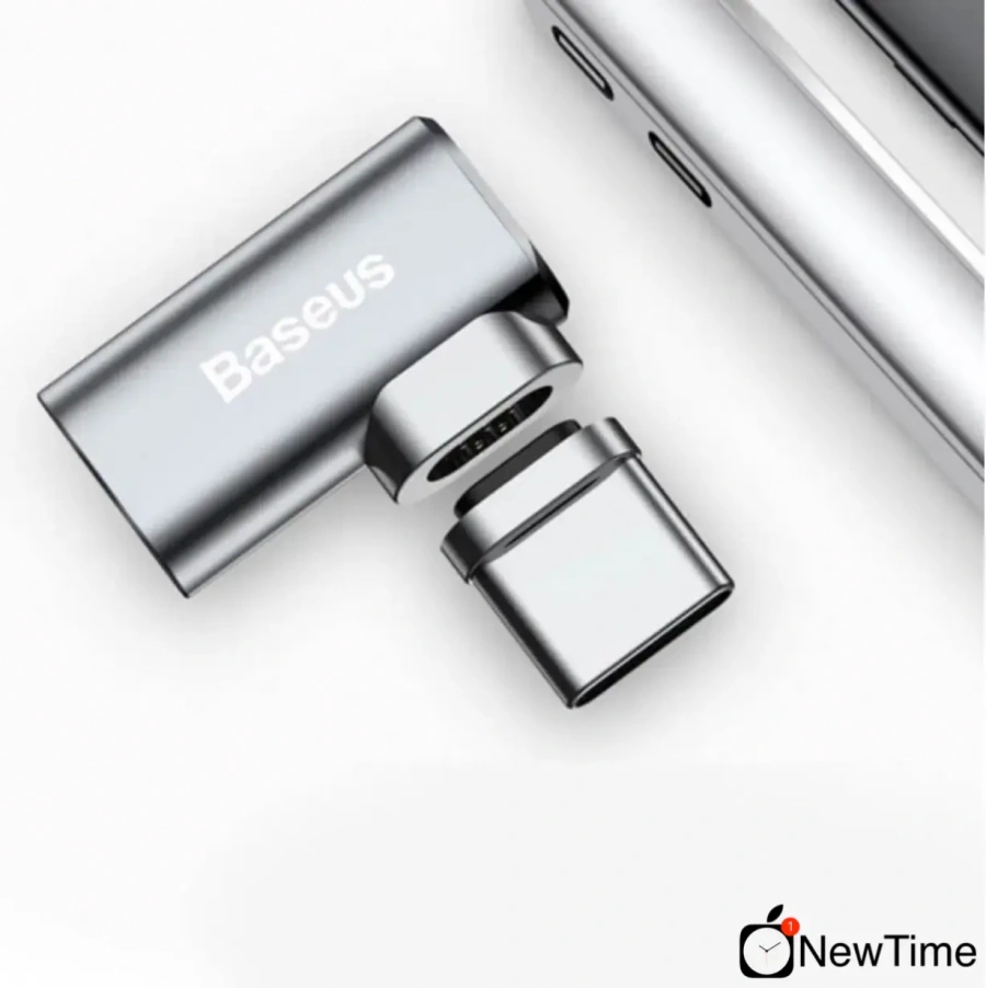 Baseus Mini Magnetic Type-C Adapter Converter Gray (CATCX-0G)