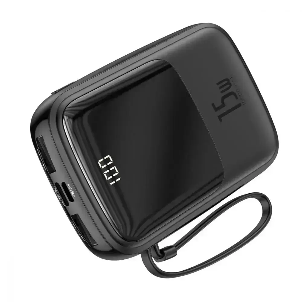Зовнішній акумулятор Baseus Qpow 10000 mAh Black (PPQD-B01)