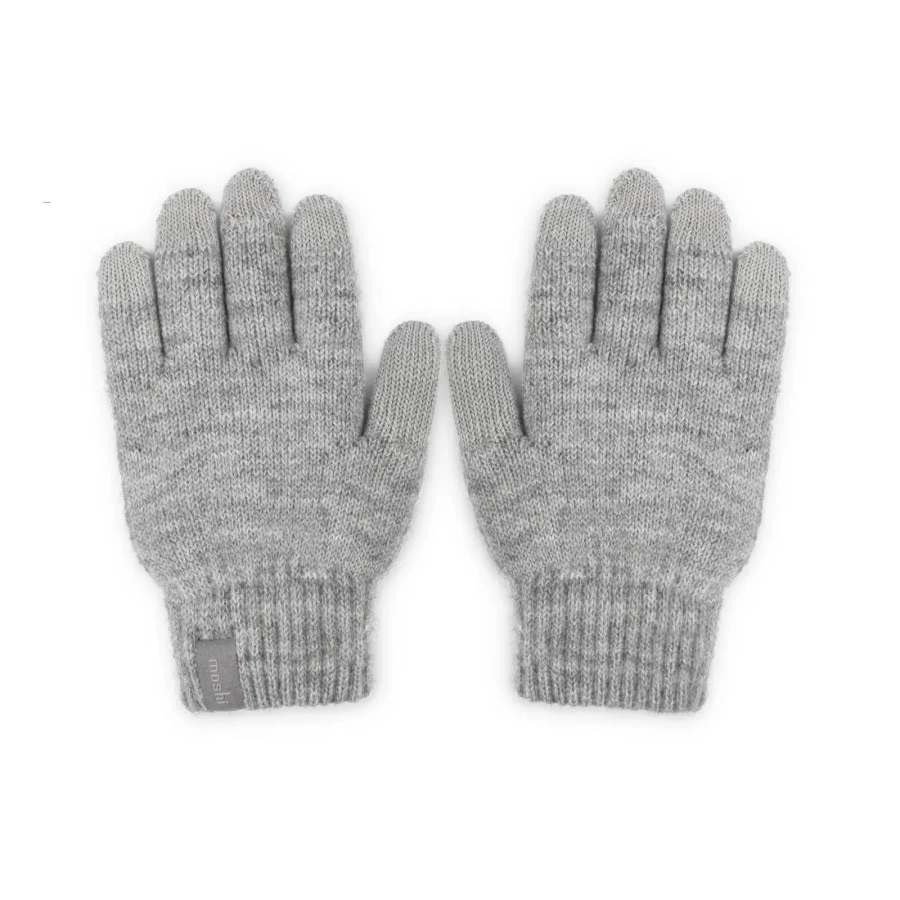 Рукавички для сенсорних екранів Moshi Digits Touch Screen Gloves Light Grey M (99MO065013)
