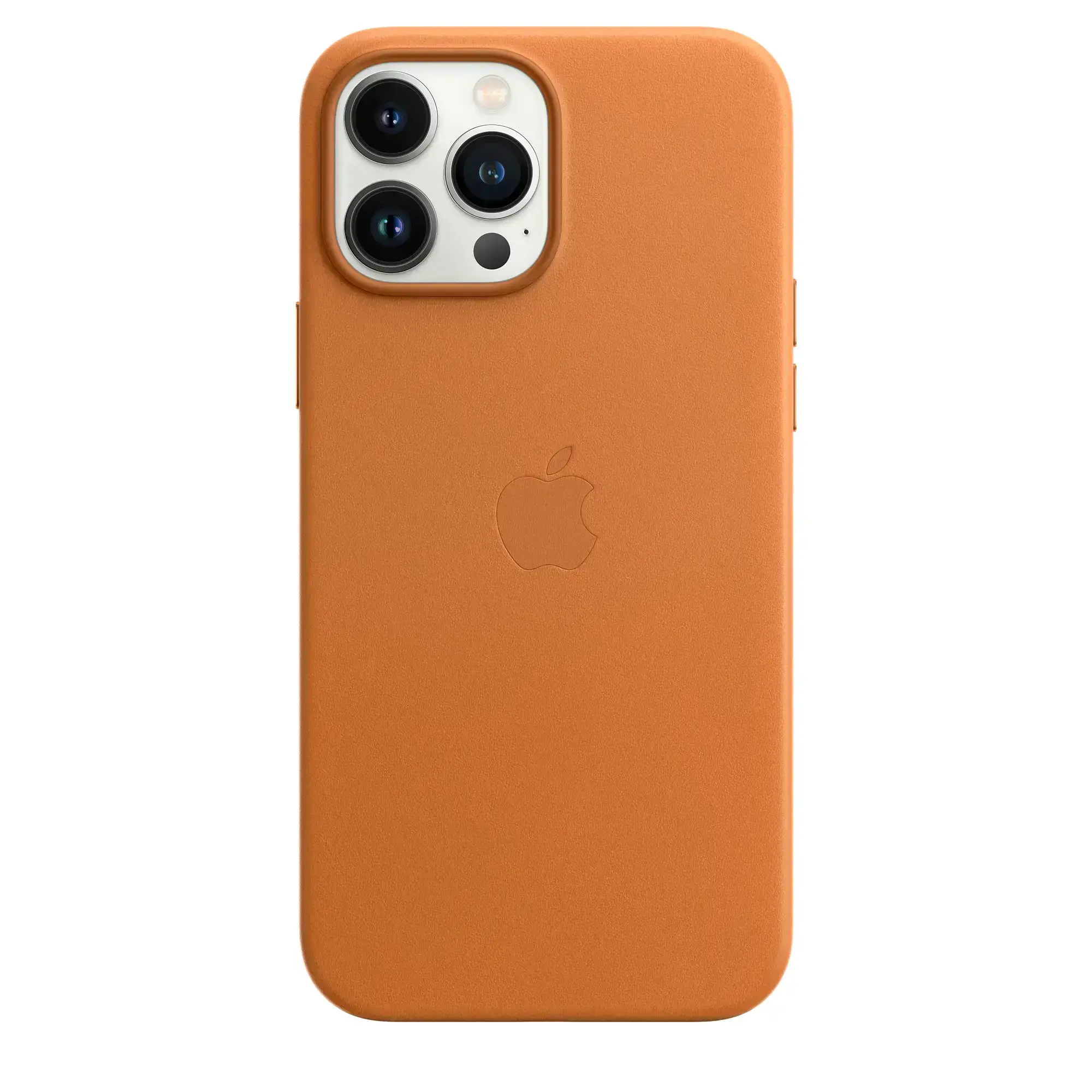 Чохол Apple iPhone 13 Pro Max Leather Case with MagSafe - Golden Brown (MM1L3)