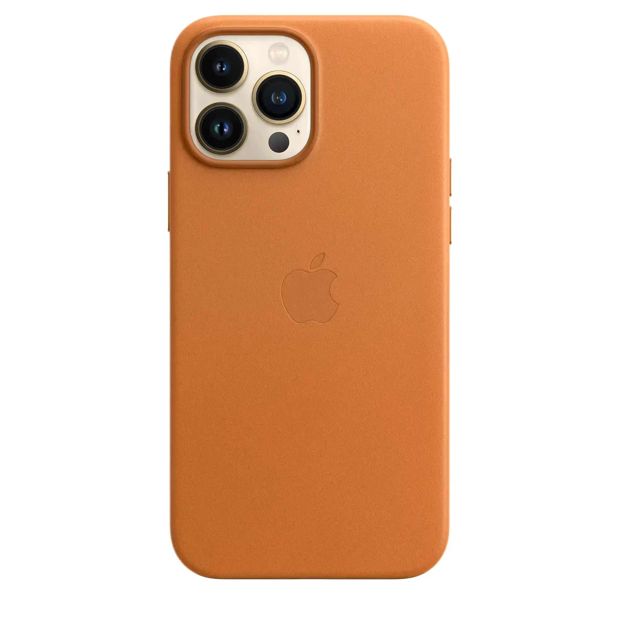 Чохол Apple iPhone 13 Pro Max Leather Case with MagSafe - Golden Brown (MM1L3)