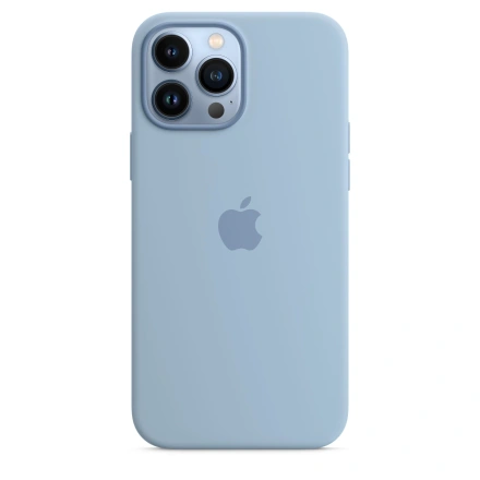 Чехол Apple iPhone 13 Pro Max Silicone Case with MagSafe - Blue Fog (MN693)