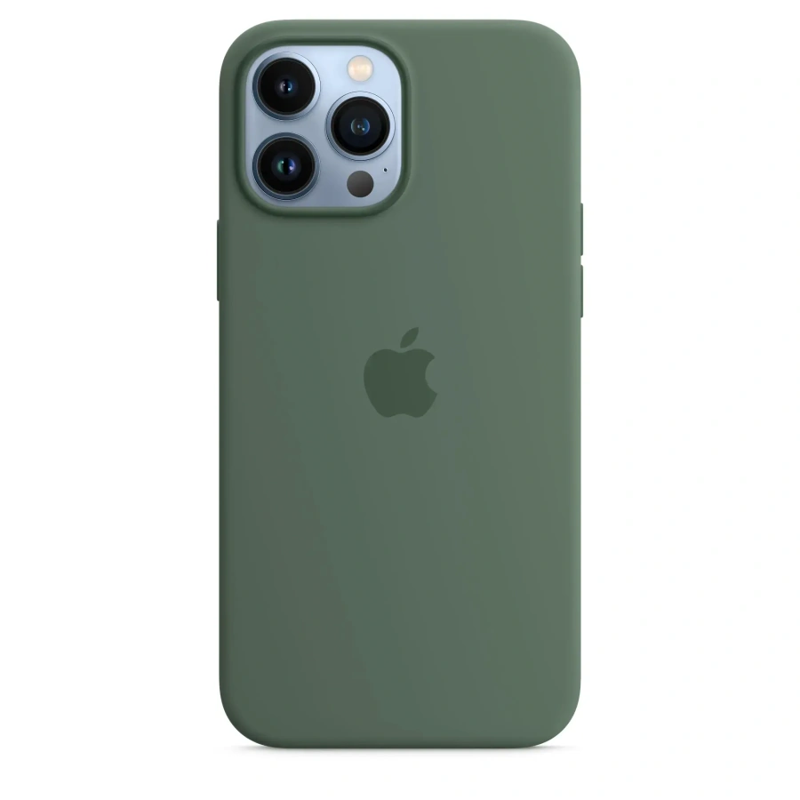 Чехол Apple iPhone 13 Pro Max Silicone Case with MagSafe - Eucalyptus (MN6C3) Lux Copy