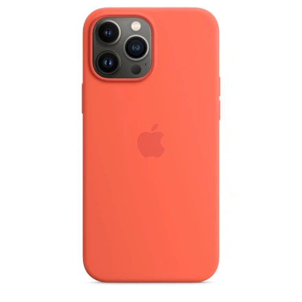Чехол Apple iPhone 13 Pro Max Silicone Case with MagSafe - Nectarine (MN6D3)