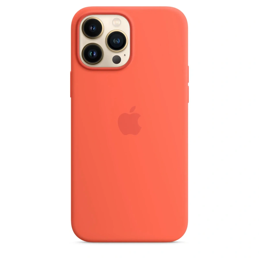 Чохол Apple iPhone 13 Pro Max Silicone Case with MagSafe - Nectarine (MN6D3)