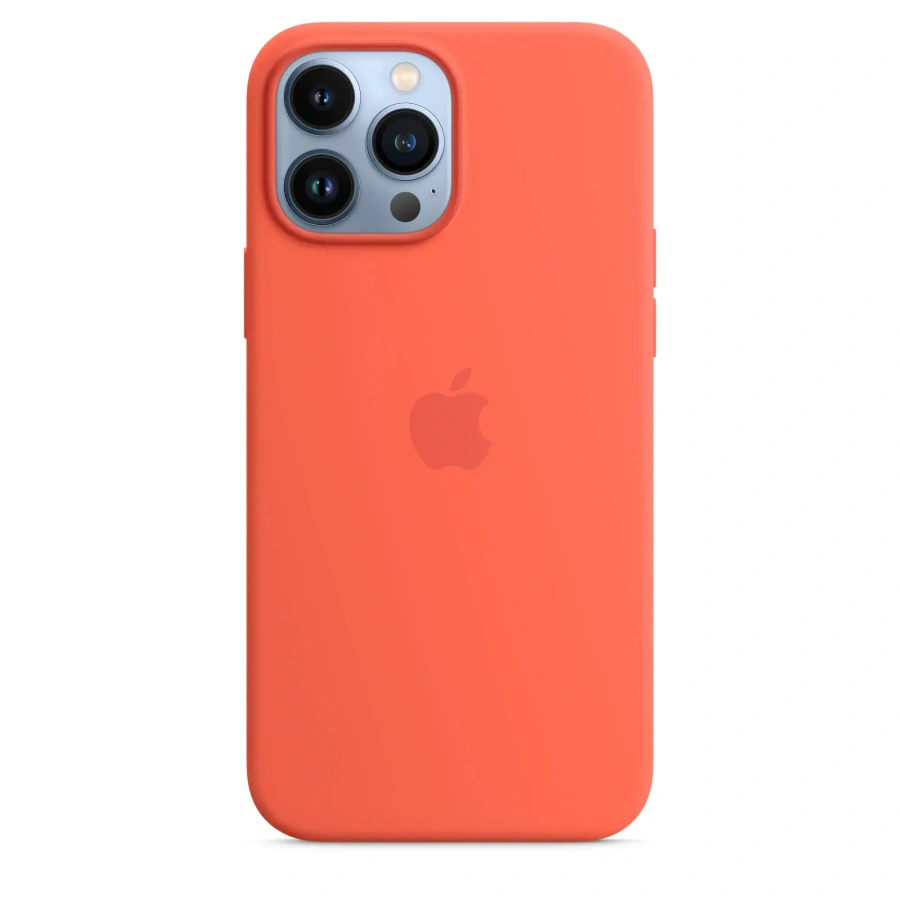 Чохол Apple iPhone 13 Pro Max Silicone Case with MagSafe - Nectarine (MN6D3)