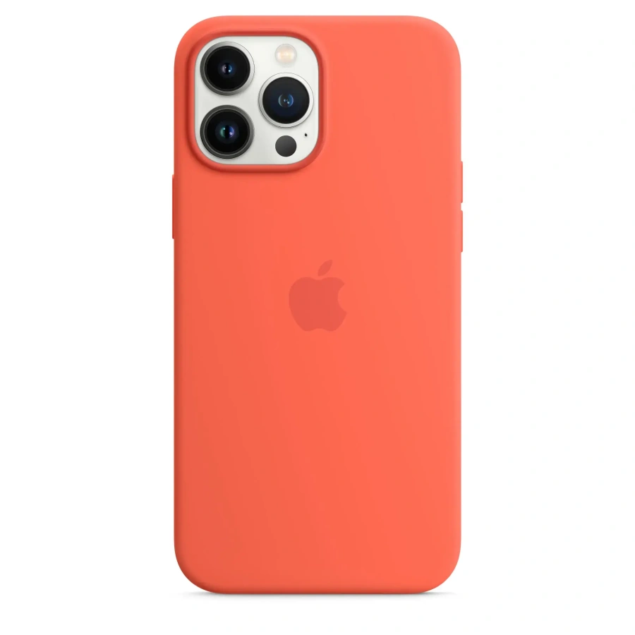 Чохол Apple iPhone 13 Pro Max Silicone Case with MagSafe - Nectarine (MN6D3) Lux Copy