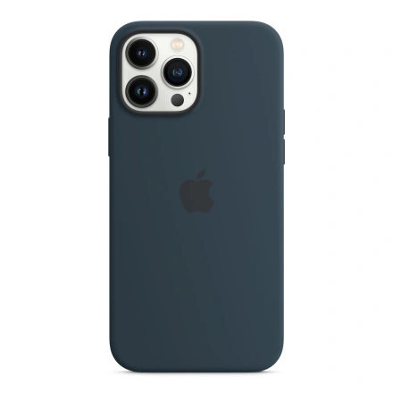 Чохол Apple iPhone 13 Pro Max Silicone Case - Abyss Blue (MM2T3) Lux Copy