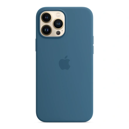 Чехол Apple iPhone 13 Pro Max Silicone Case with MagSafe - Blue Jay (MM2Q3)