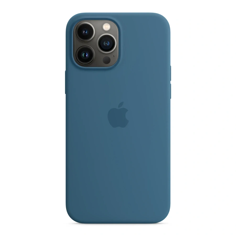 Чехол Apple iPhone 13 Pro Max Silicone Case with MagSafe - Blue Jay (MM2Q3) Lux Copy