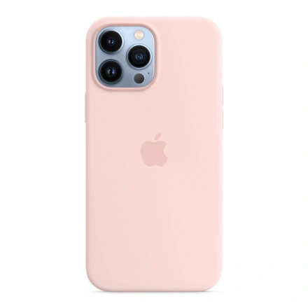 Чехол Apple iPhone 13 Pro Max Silicone Case with MagSafe - Chalk Pink (MM2R3)