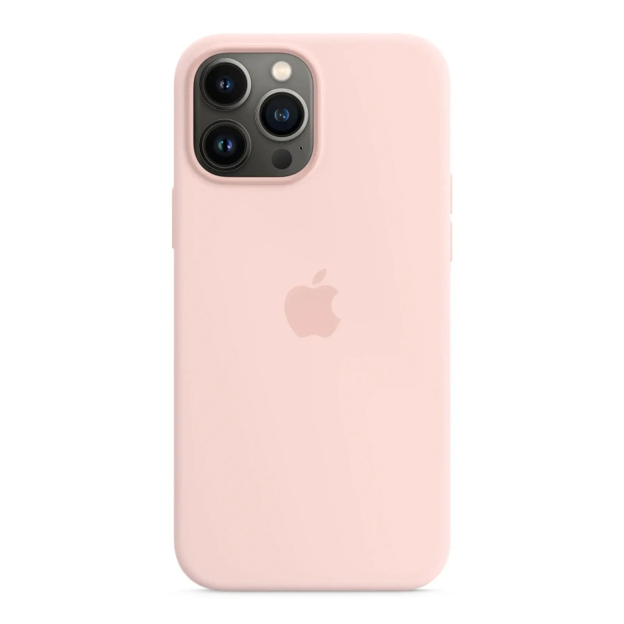 Чехол Apple iPhone 13 Pro Max Silicone Case with MagSafe - Chalk Pink (MM2R3)