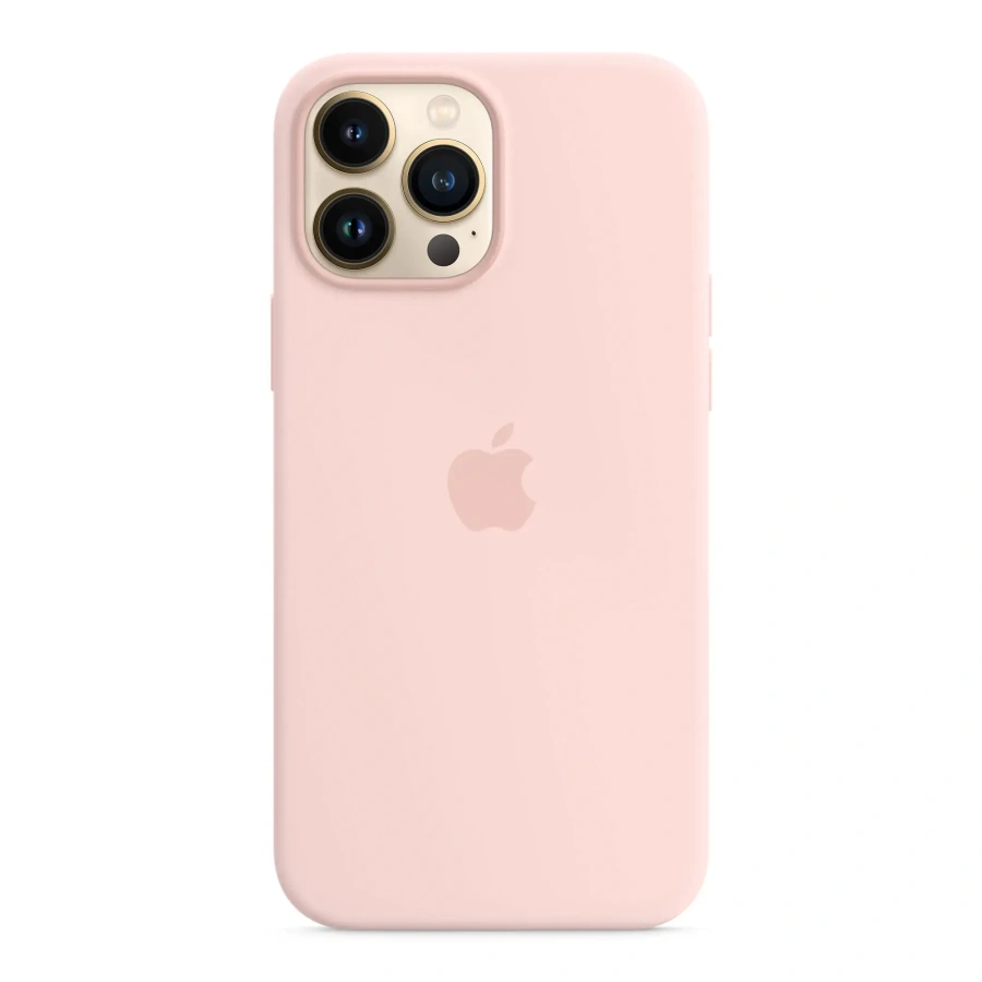 Чехол Apple iPhone 13 Pro Max Silicone Case with MagSafe - Chalk Pink (MM2R3)