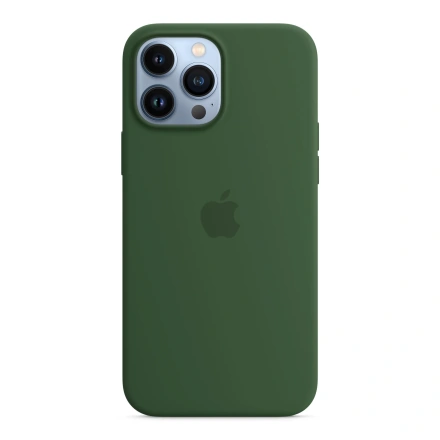 Чехол Apple iPhone 13 Pro Max Silicone Case - Clover (MM2P3) Lux Copy