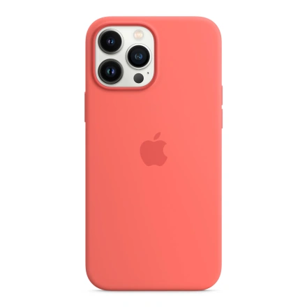 Чохол Apple iPhone 13 Pro Max Silicone Case with MagSafe - Pink Pomelo (MM2N3) Lux Copy