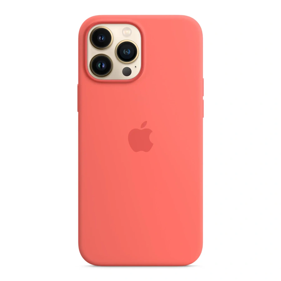 Чехол Apple iPhone 13 Pro Max Silicone Case with MagSafe - Pink Pomelo (MM2N3) Lux Copy
