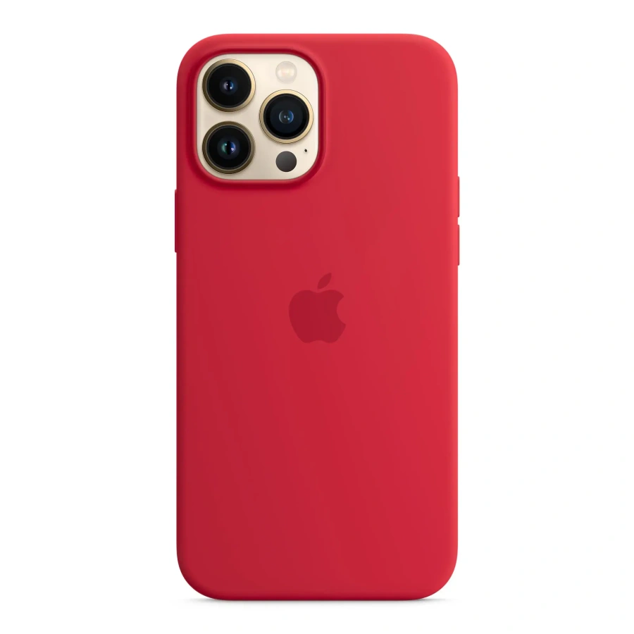 Чехол Apple iPhone 13 Pro Max Silicone Case with MagSafe - (PRODUCT)RED (MM2V3) Lux Copy