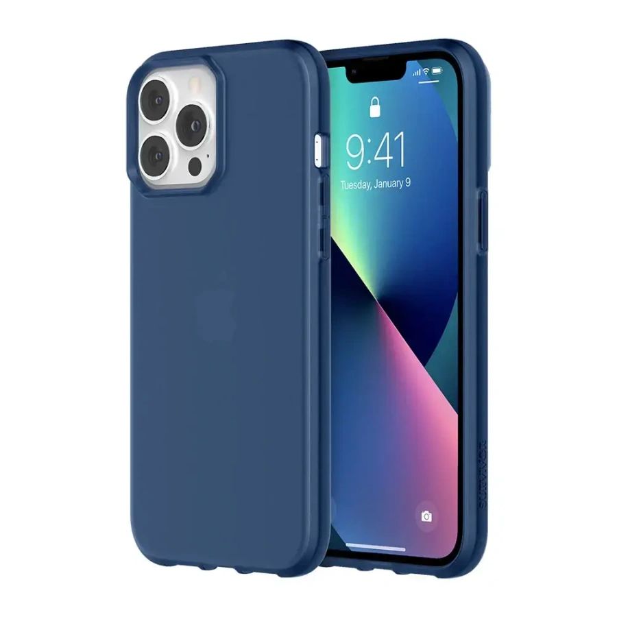 Чехол Griffin Survivor Clear for iPhone 13 Pro Max - Navy (GIP-067-NVY)