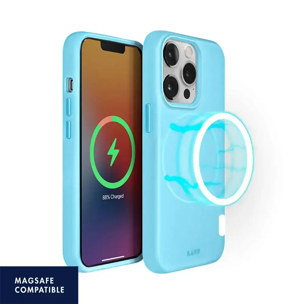 Чохол LAUT HUEX PASTEL with MagSafe for iPhone 13 Pro - Baby Blue (L_IP21M_MHP_BL)