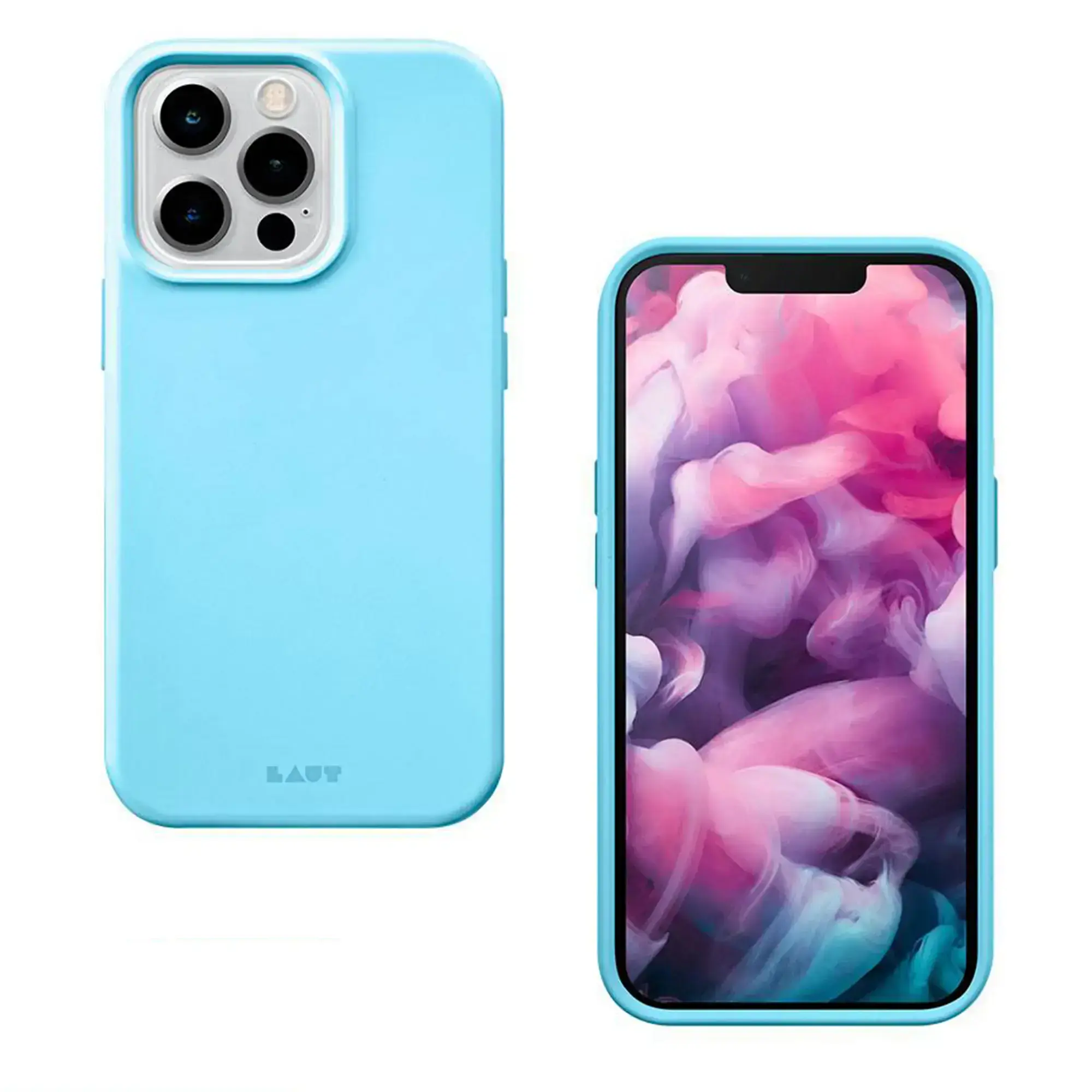 Чохол LAUT HUEX PASTEL with MagSafe for iPhone 13 Pro - Baby Blue (L_IP21M_MHP_BL)