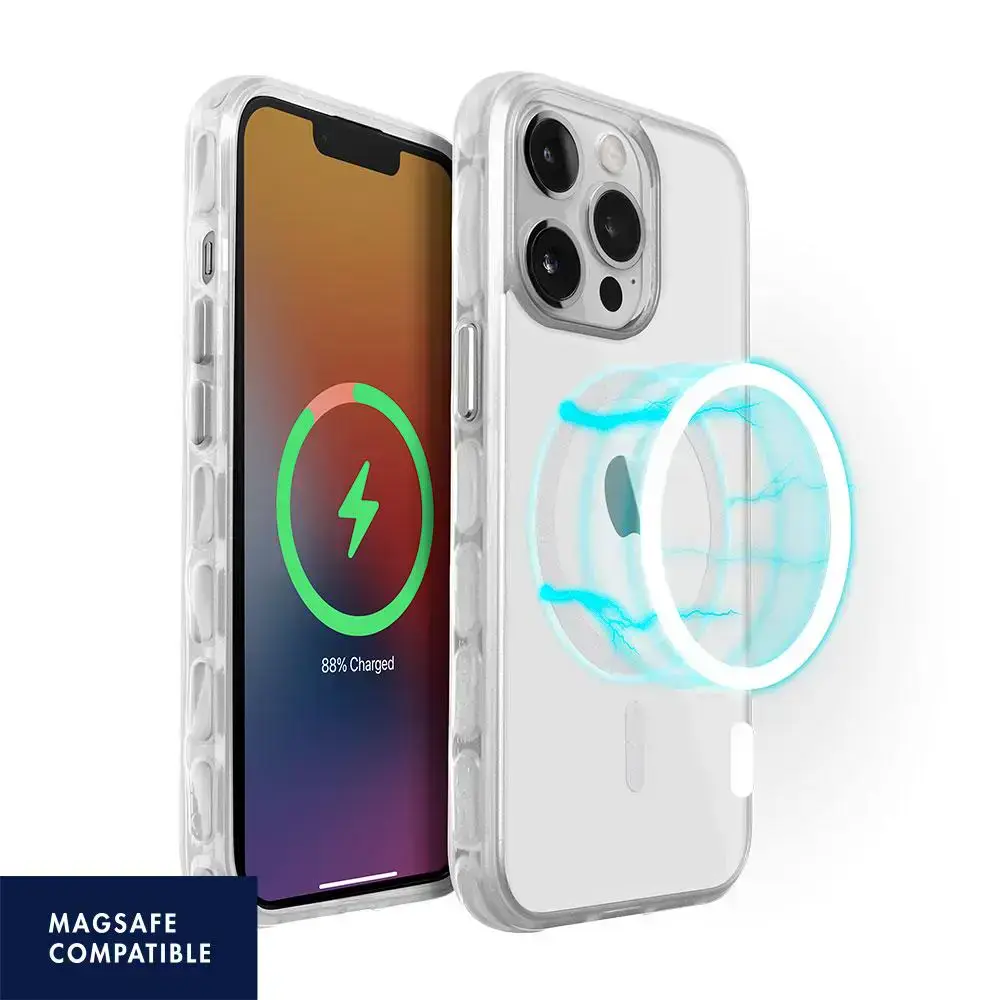 Чехол LAUT CRYSTAL MATTER IMPKT - TINTED with MagSafe for iPhone 13 Pro Max - Polar (L_IP21L_MCM_WT)