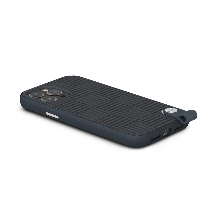 Чехол Moshi Altra Slim Hardshell Case with Wrist Strap for iPhone 13 Pro Max - Midnight Blue (99MO117534)