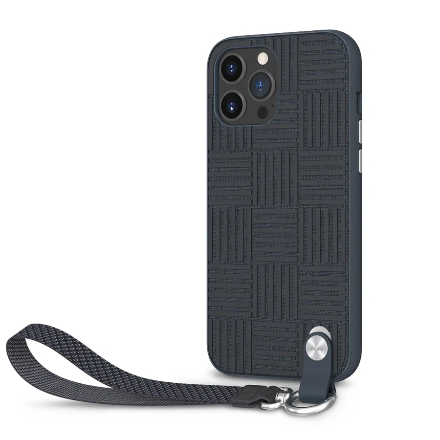 Чехол Moshi Altra Slim Hardshell Case with Wrist Strap for iPhone 13 Pro Max - Midnight Blue (99MO117534)