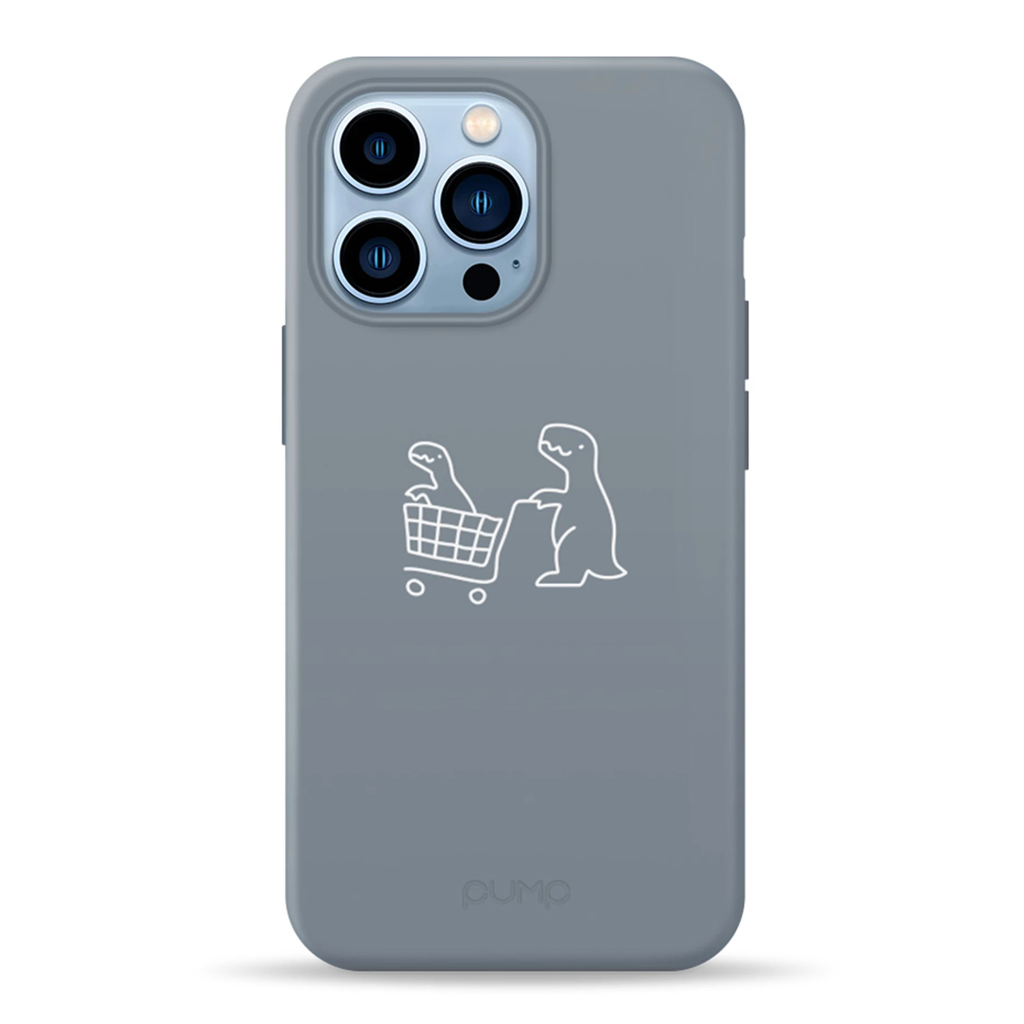 Чохол Pump Silicone Minimalistic Case for iPhone 13 Pro Max - Dino Market (PMSLMN13PROMAX-1/307)