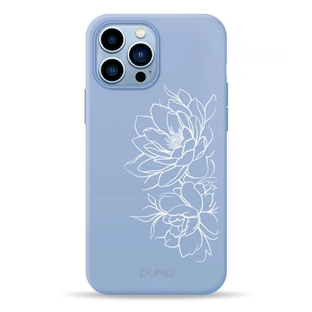 Чохол Pump Silicone Minimalistic Case for iPhone 13 Pro Max - Floral (PMSLMN13PROMAX-7/231)