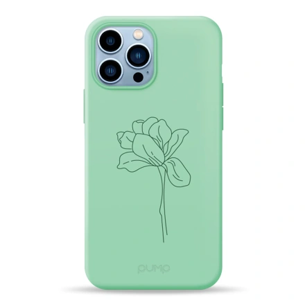 Чехол Pump Silicone Minimalistic Case for iPhone 13 Pro Max - Bloom Flower (PMSLMN13PROMAX-7/301)