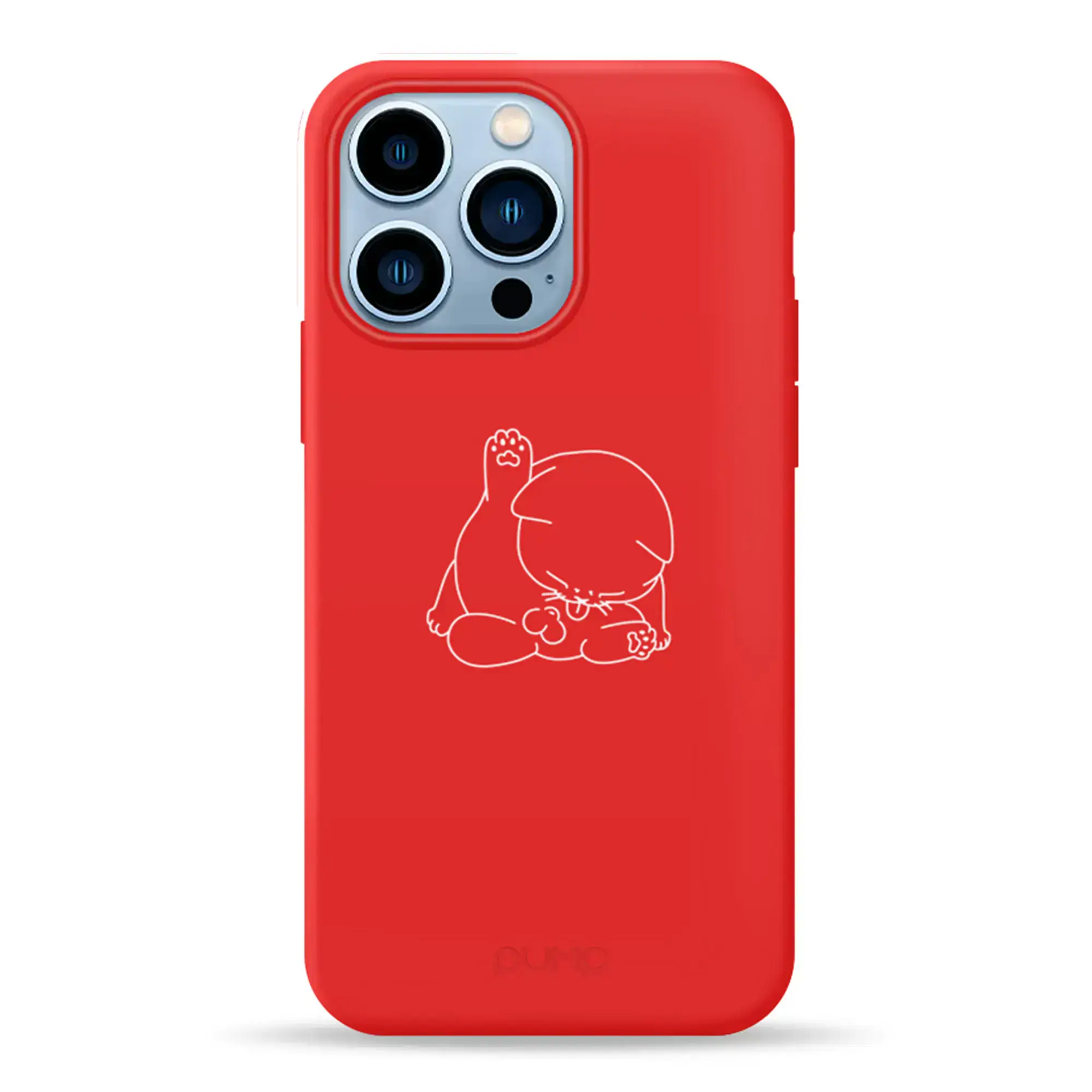 Чохол Pump Silicone Minimalistic Case for iPhone 13 Pro Max - Cat Balls (PMSLMN13PROMAX-1/308)