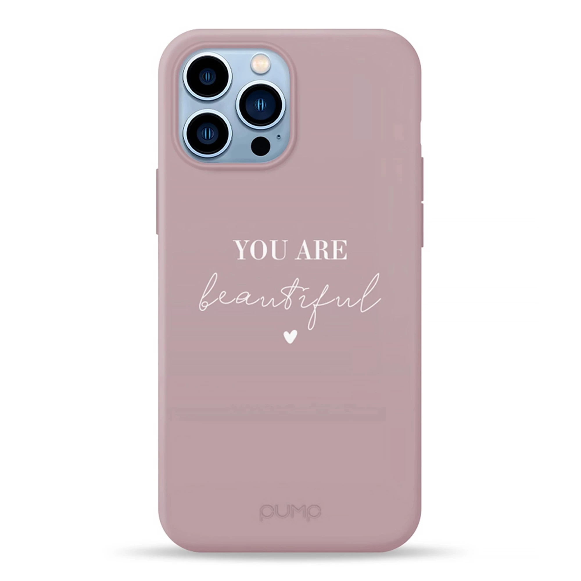 Чохол Pump Silicone Minimalistic Case for iPhone 13 Pro Max - You Are Beautiful (PMSLMN13PROMAX-13/128)
